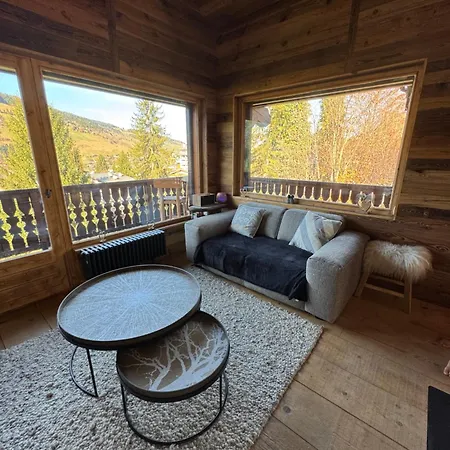 Duplex Aux Pieds Des Pistes A Rochebrune Appartement Megève