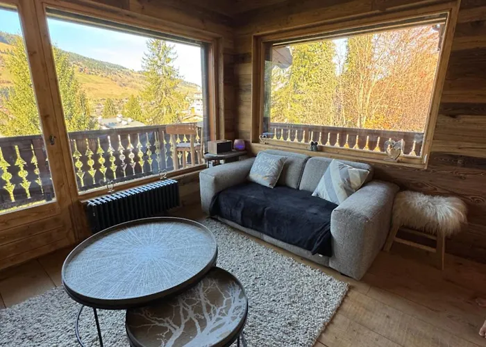 Duplex Aux Pieds Des Pistes A Rochebrune Lägenhet Megève