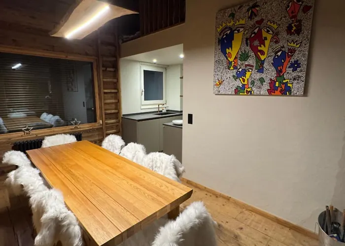 Duplex Aux Pieds Des Pistes A Rochebrune موجوف